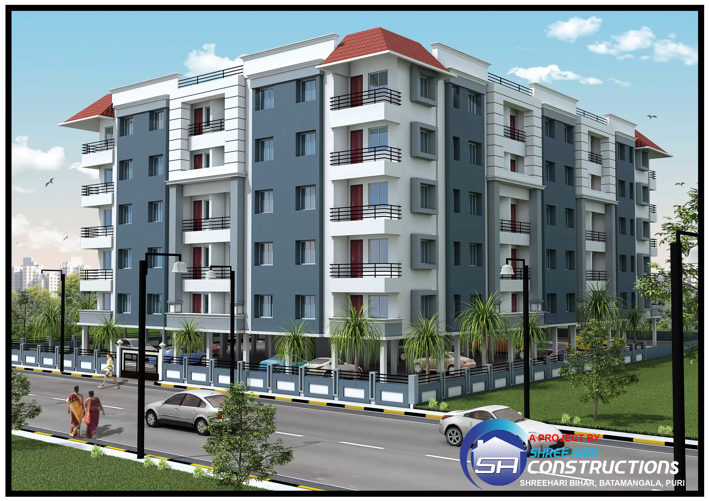 Shreehari Tower 3D View